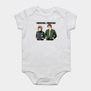 Mighty Boosh Crouton Crouton Baby Bodysuit